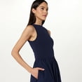 thumbnail image 3 of The Drop Robe Midi en Tissu Mélangé pour Femmes, 3 of 7