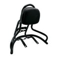 thumbnail image 2 of funtasica Passenger Backrest, Luggage Carrier Bracket with Backrest Cushion, Metal Motorcycle Sissy Bar, Rear Luggage Carrier Rack Black, 2 of 8