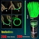 thumbnail image 2 of Pulseras Glow Sticks, 200 unidades, verdes, para fiestas, 2 of 5