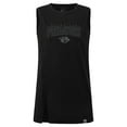 thumbnail image 2 of Women's Levelwear Black Nashville Predators Influx Darkmoon Tank Top, 2 of 3