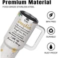 thumbnail image 4 of Christian Gifts for Women - Stainless Steel 40 Oz I Am a Child of God Gifts for Women Tumbler with Handle - Mothers Day, Birthday Gifts for Women, Christian Faith Jesus God Bible Verse Religious Gifts, 4 of 6