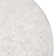 thumbnail image 2 of Pemberly Row 47" Stone Concrete Outdoor Round Dining Table White, 2 of 4