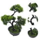 thumbnail image 2 of Pino de pino artificial adorno de bonsai plantas falsas decoración de bonsai, 2 of 7