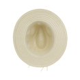 thumbnail image 4 of Sombrero Ocean Pacific para Mujer Ala Corta con Cinta Delgada Detalles Conchas Beige, 4 of 4