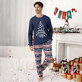 thumbnail image 2 of Yesfashion Christmas Pajamas for Men Christmas Pjs Matching Sets for Adults Holiday Xmas Sleepwear Set, 2 of 5