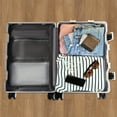thumbnail image 5 of PC Hardside Suitcase,with Front Pocket,Carry On Luggage USB Charging Port,Spinner Trolley, 20Inch, 5 of 23