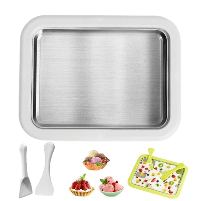 Small Size Instant Ice Cream Maker Rolled Ice Cream Maker Instant Gelato Pan/Roll Homemade DIY For Fun Parent-Child Activities Families