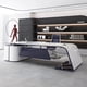 thumbnail image 5 of High Quality Boss Office Desk Organizer Unique Designer Customized Computer Desks Reading European Escritorio Office Furniture My Lux Decor Round, 5 of 10