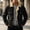 #77-Black, variant on Ceisia Mens Lapel Corduroy Sherpa Lined Button Front Warm Winter Jacket Coat Army Green XXL Gift