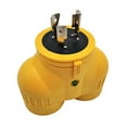 thumbnail image 2 of Parkworld 60905 NEMA L6-20 Splitter Adapter, Generator 20 AMP 3-Prong 250V Twist Lock Male Plug L6-20P to (2) L6-20R Female Receptacle, 2 of 3