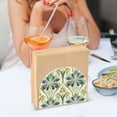 thumbnail image 3 of Yayeee Napkin Holder for Table Kitchen Paper Tissue Organization, Beige Floral Pattern, 3 of 8