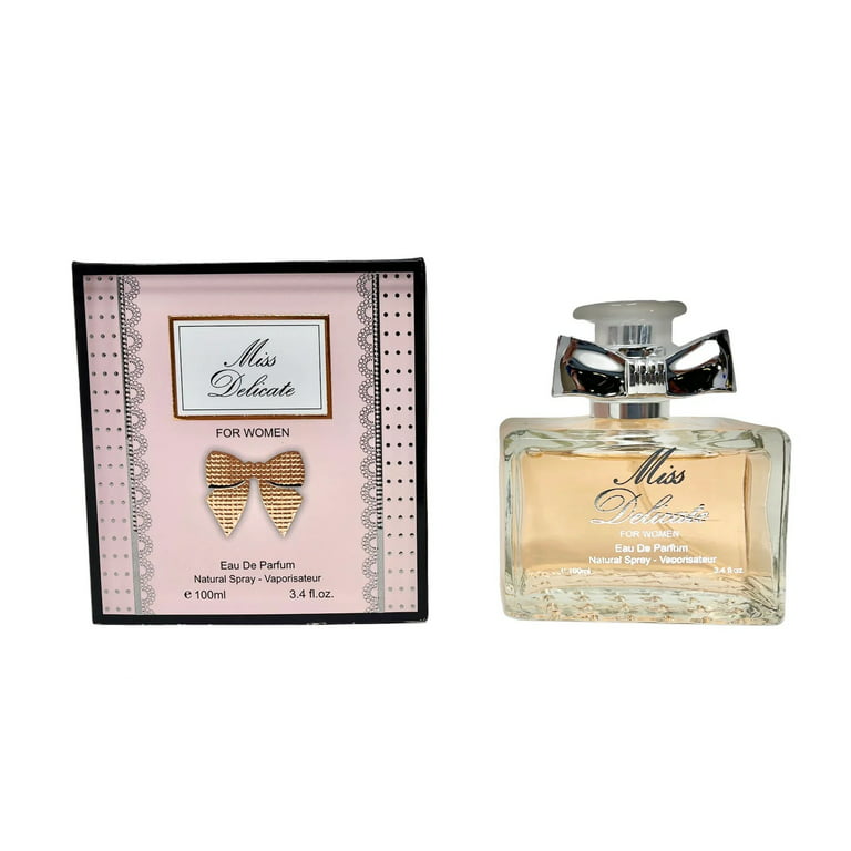 Miss Delicate Eau De Parfum by Fragrance Couture Collection For Women 3.4  FL OZ (e 100ml) 