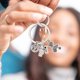 thumbnail image 1 of unbranded Llaveros Decorativos Con Charms De Huellas Para Colgar En, 1 of 6