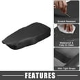 thumbnail image 3 of Unique Bargains Car Center Console Pad Waterproof Armrest Seat Box Cover Protector for Lexus ES330 ES350 2005-2009 Black, 3 of 7