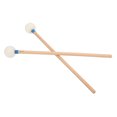 thumbnail image 1 of Accessoire de Maillets de Tambours, Jeu de Maillets de Tambour Robuste et Léger 2Pcs Poignée en Érable pour Jouer le Bleu, 1 of 8