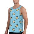 thumbnail image 2 of Gukieu Turtle Print Men's Quick Dry Fitness Vest, Round Neck Sleeveless Fitness Bodybuilding Top-3X-Large, 2 of 7