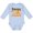 AE-Light Blue, variant on Inktastic Thanksgiving Sassy Lil Pumpkin with Fall Leaves Girls Long Sleeve Baby Bodysuit