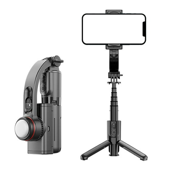 Gimbal Stabilizer for Smartphone,Selfie stick tripod with fill light,for for TIK Tok YouTube Video Recording