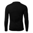 thumbnail image 4 of Playera Slim Fit Hombre Caballero Camisa Botón Manga Larga, 4 of 4