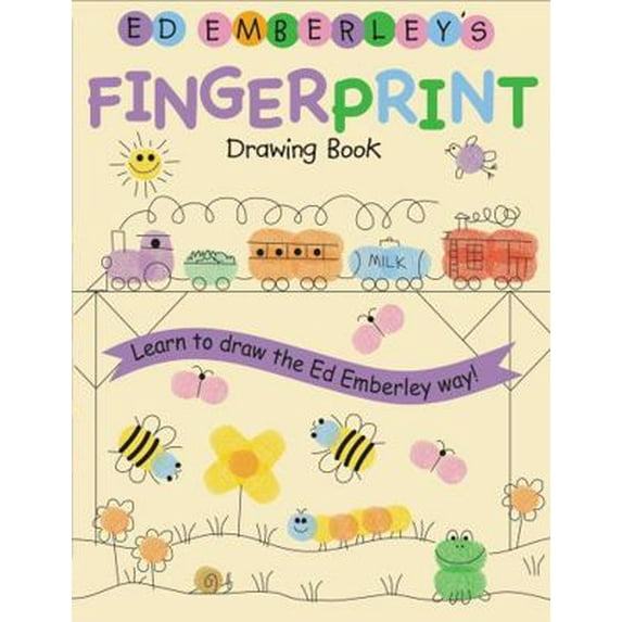 Pre-Owned Ed Emberley's Fingerprint Drawing Book (Paperback) 0316789690 9780316789691