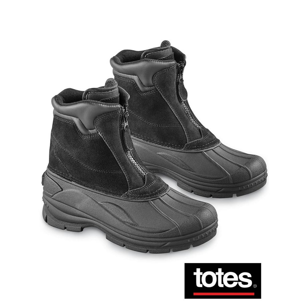 totes insulated side zip boots