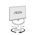 thumbnail image 4 of Two Sided Revolving Acrylic Sign Holder: 11"W x 8.5"H, 2-Pack, 4 of 4