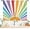 Boho Sun-03, variant on Green Leaves Kitchen Curtains 27.5Wx36H Inch Rod Pocket Small Curtains for Bedroom Room Green Watercolor Leaf Plants Floral Window Treatments Decorative for Living Room 2 Panels