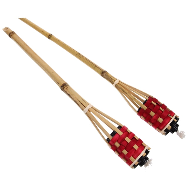OULII 2Set Torch Elegant Style For Patio And Driveway Decor