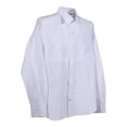 thumbnail image 3 of Camisa George Talla EG Manga Larga Rayas Azul Cielo, 3 of 4