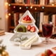 thumbnail image 5 of 2 Bandejas de Frutas con Forma de Árbol de Navidad y 3 Compartimentos, Ideales para Decorar Las Fiestas., 5 of 6