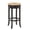 Does not apply, variant on HomeRoots 516136 30 x 19.5 x 19.5 in. Beige Solid Wood Swivel Backless Bar Height Chair with Footrest
