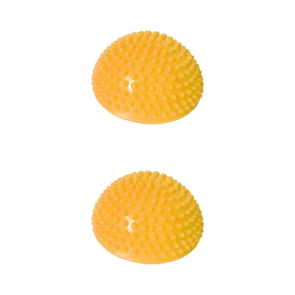 Yuarrent Bolas semicirculares seguras de la yoga de la herramienta eficaz flexible y cómoda del masaje de la vaina del equilibrio de los Type6 NO6