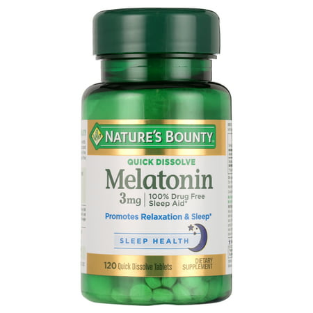 UPC 074312079016 product image for Nature s Bounty Melatonin Sleep Aid Tablets  3 Mg  120 Ct | upcitemdb.com
