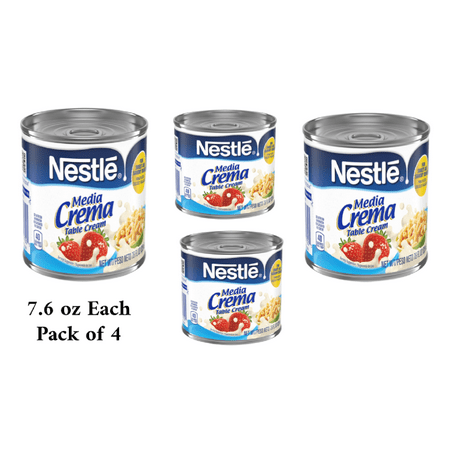 Nestle Media Cream 7.6 oz. Each Pack Of 4