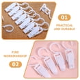 thumbnail image 2 of 12Pcs Laundry Clips with Hooks for Trip and Travel Convenience in Home Kitchen, 2 of 9