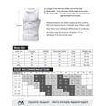 thumbnail image 6 of Men's Compression Shirt Stretch Tank Top Undershirt Abdomen Workout Vest, White, AK5315, 6 of 7