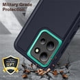 thumbnail image 6 of For Motorola Moto G Play 2025 Case, Moto G Play 2025 Phone Case With Built In Kickstand, Shockproof/Dustproof/Drop Proof Heavy Duty Military-Grade Rugged Protective Cover For Moto G Play 2025, 6 of 9