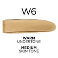 thumbnail image 2 of L'Oreal Paris True Match Super-Blendable Foundation, Medium Coverage Liquid Foundation Makeup with SPF 17, W6, Medium, 1 Fl Oz, 2 of 3