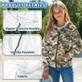 thumbnail image 6 of chaqlin Camo Hoodies for Boys 14-16 Casual Zip Up Hoodie Sweatshirt Lightweight Soft Sports Coat Kids Long Sleeve Jackets with Pockets, 6 of 7