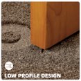 thumbnail image 5 of PABUBE Indoor and Outdoor Doormat,Non-Slip Front Doors Rug Washable,Low Profile Doormat for Inside,Heavy Duty Welcome Mat,Dirt Trapper Outdoor Mat for Front Doors Entryway Rug Entry Rug,Brown,18"x29", 5 of 10