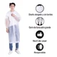 thumbnail image 4 of 2pz Impermeables Lluvia Capa Poncho Gabardina Hombre Mujer, 4 of 8