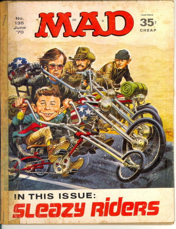 MAD Magazine Vintage Collectible #135 JUNE 1970