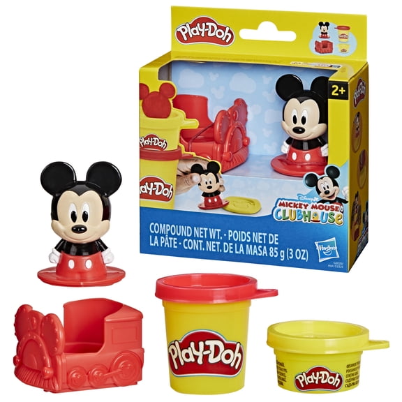 Play-Doh Disney Junior Stamp and Go Mickey Mouse, Kids Arts & Crafts, Ages 2 