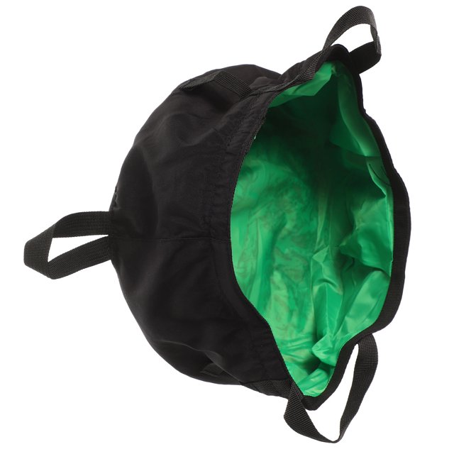 KALLORY Bacinilla Plegable Color Verde Para Y Almacenaje De En Exteriores Portátil