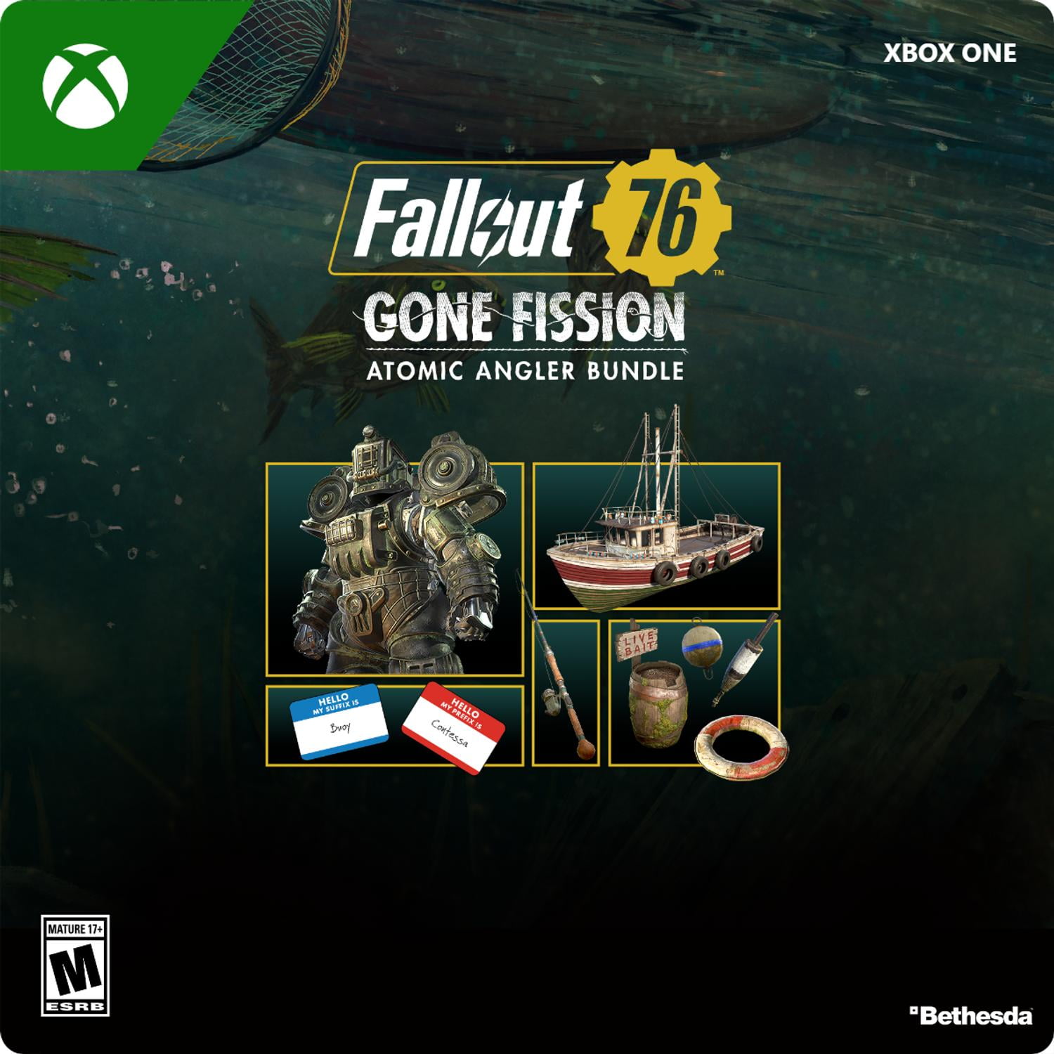 Microsoft Fallout 76: Atomic Angler Bundle - Xbox One [Digital]
