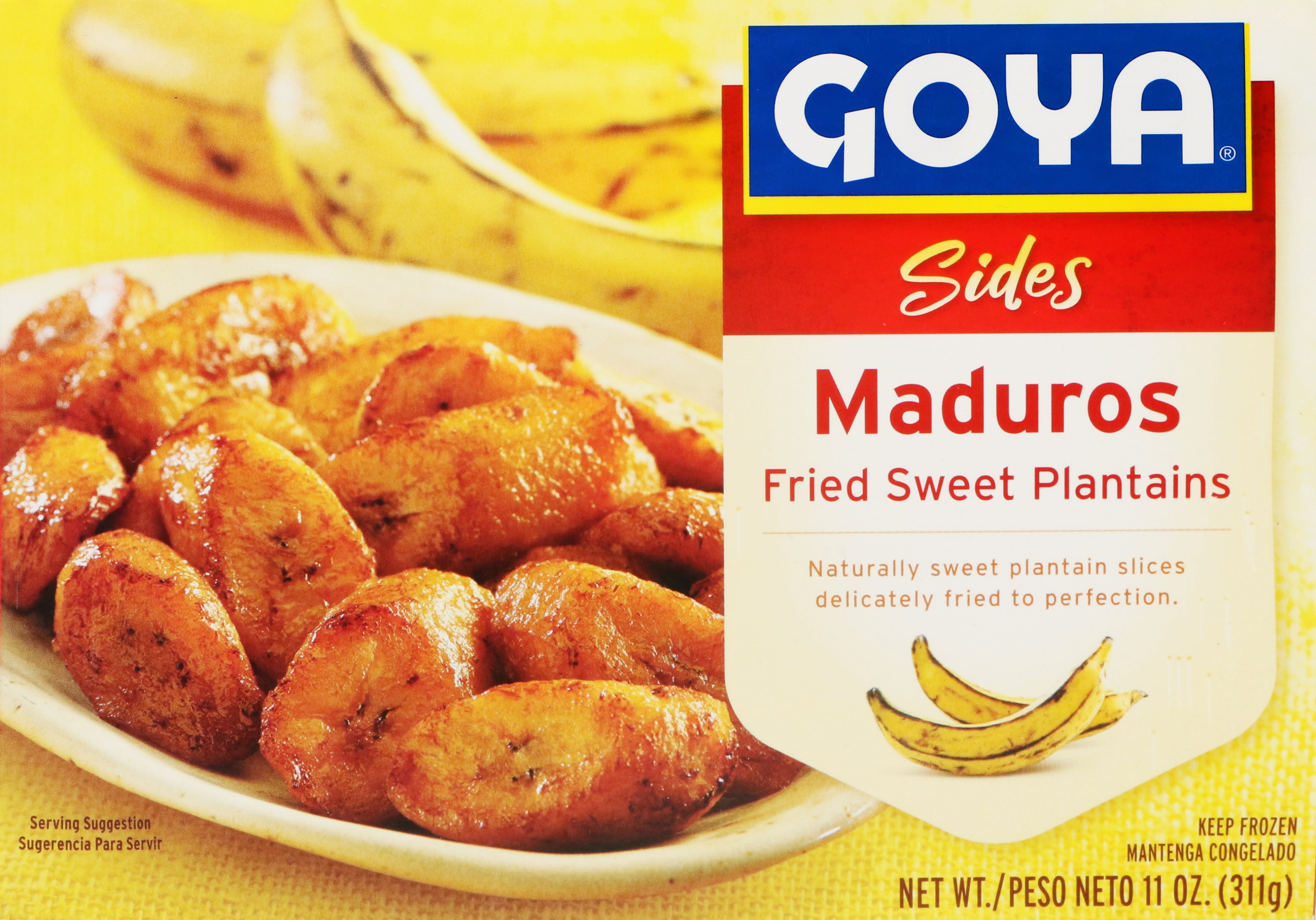 GOYA Frozen Sweet Plantains, 11oz Box - Walmart.com