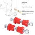 thumbnail image 4 of Rear Spring Bushing Kit with Polyurethane Sleeve and Screw Nut, Compatible with EZGO TXT Medalist 1994-Up, Spring Shackles Replacement Kit for Cart, 4 of 7