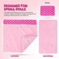 thumbnail image 4 of 1 Set Mini Dollhouse Bedding Dolls Comforter Pillow Mattress Cute Bedding For Dolls Realistic Dollhouse Bedroom Accessories, 4 of 4