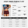 thumbnail image 5 of Picia lips and hearts Printed Workout Shorts for Women Seamless Scrunch Butt Lifting High Waisted Yoga Gym Booty Running Moisture-wicking Short Pants-X-Large, 5 of 8