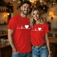 thumbnail image 2 of CAIXIA Matching Shirts for Couples Valentine's Shirts Couples Shirt Couple Matching Valentine Outfits Sets Funny Valentine Graphic Tshirts,Unisex/S, 2 of 4